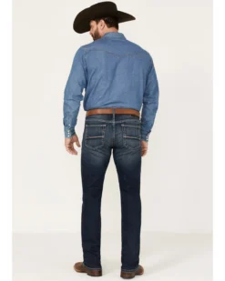 Ariat Men's M7 Drake Toro Dark Wash Slim Straight Jeans 8 Ariat Men's M7 Drake Toro Dark Wash Slim Straight Jeans -Sheplers Sales 2000373702 400 P3