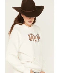Ariat Women's Metallic Embroidered Logo Hoodie -Sheplers Sales 2000374279 100 P2