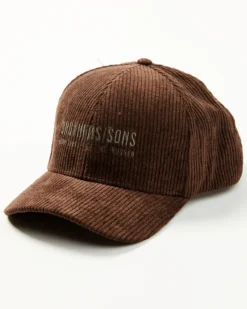 Brothers & Sons Men's Corduroy Baseball Cap