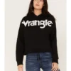 Wrangler Retro Women's Bold Logo Cropped Hoodie 1 Wrangler Retro Women's Bold Logo Cropped Hoodie -Sheplers Sales 2000374538 001 P1