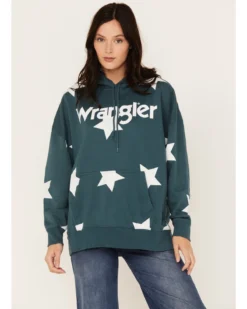 Wrangler Retro Women's Starry Logo Hoodie