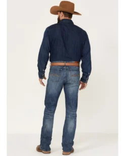 Wrangler 20X Men's 42 Vintage Trail Ride Slim Fit Bootcut Stretch Jeans 8 Wrangler 20X Men's 42 Vintage Trail Ride Slim Fit Bootcut Stretch Jeans -Sheplers Sales 2000374553 414 P3