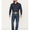 Wrangler 20x Men's 42MWX Gunmetal Dark Wash Vintage Bootcut Stretch Denim Jeans -Sheplers Sales 2000374559 416 P1