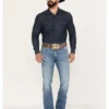 Wrangler Retro Men's 77MWP Medium Wash Slim Boot Stretch Denim Jeans -Sheplers Sales 2000374572 413 P1