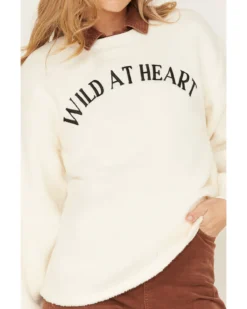 Cleo + Wolf Women's Wild At Heart Graphic Sweatshirt -Sheplers Sales 2000374824 103 P2