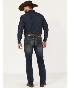 Rock & Roll Denim Men's Revolver Dark Vintage Slim Straight Dale Brisby Vintage 46' Jeans