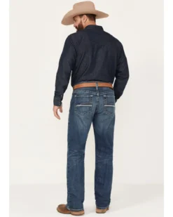Ariat Men's M2 Traditional Relaxed Destin Medium Wash Relaxed Bootcut Stretch Denim Jeans -Sheplers Sales 2000377334 400 P3