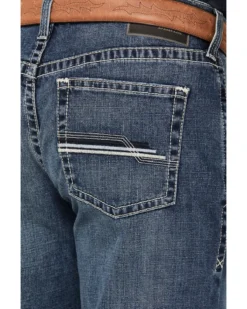 Ariat Men's M2 Traditional Relaxed Destin Medium Wash Relaxed Bootcut Stretch Denim Jeans -Sheplers Sales 2000377334 400 P4