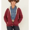 Ariat Women's R.E.A.L Sherpa Full Zip Sweatshirt Hoodie -Sheplers Sales 2000377718 640 P1