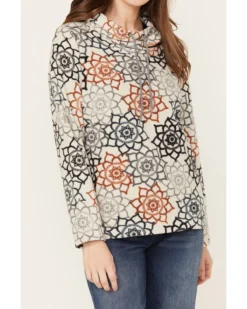 Kavu Women's Bella Coola Lunar Dreams Polar Fleece Sweatshirt -Sheplers Sales 2000378070 900 P3