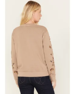 Driftwood Women's Embroidered Teddy Sweatshirt -Sheplers Sales 2000378937 251 P4