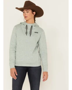 Cinch Women's Heather Cowl Neck Hoodie