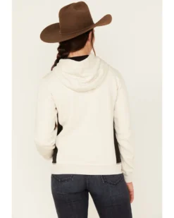 RANK 45 Women's Logo Embroidered Graphic Contrast Hoodie -Sheplers Sales 2000380751 104 P4