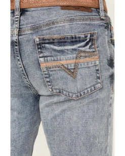 Cody James Men's Pinedale Slim Straight Stretch Denim Jeans -Sheplers Sales 2000381216 414 P4