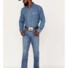 Wrangler Retro Men's Deerstalker Medium Wash Relaxed Bootcut Stretch Denim Jeans 1 Wrangler Retro Men's Deerstalker Medium Wash Relaxed Bootcut Stretch Denim Jeans -Sheplers Sales 2000384264 400 P1