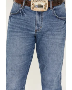 Wrangler Retro Men's Deerstalker Medium Wash Relaxed Bootcut Stretch Denim Jeans -Sheplers Sales 2000384264 400 P2