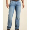 Ariat Men's Rebar M5 DuraStretch Edge Medium Wash Straight Stretch Denim Jeans -Sheplers Sales 2000384762 402 P1