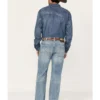 Rock & Roll Denim Men's Double Barrel Medium Vintage Wash Straight Reflex Denim Jeans -Sheplers Sales 2000386195 414 P1