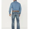 Rock & Roll Denim Men's Pistol Medium Vintage Wash Bootcut Stretch Denim Jeans -Sheplers Sales 2000387624 414 P1