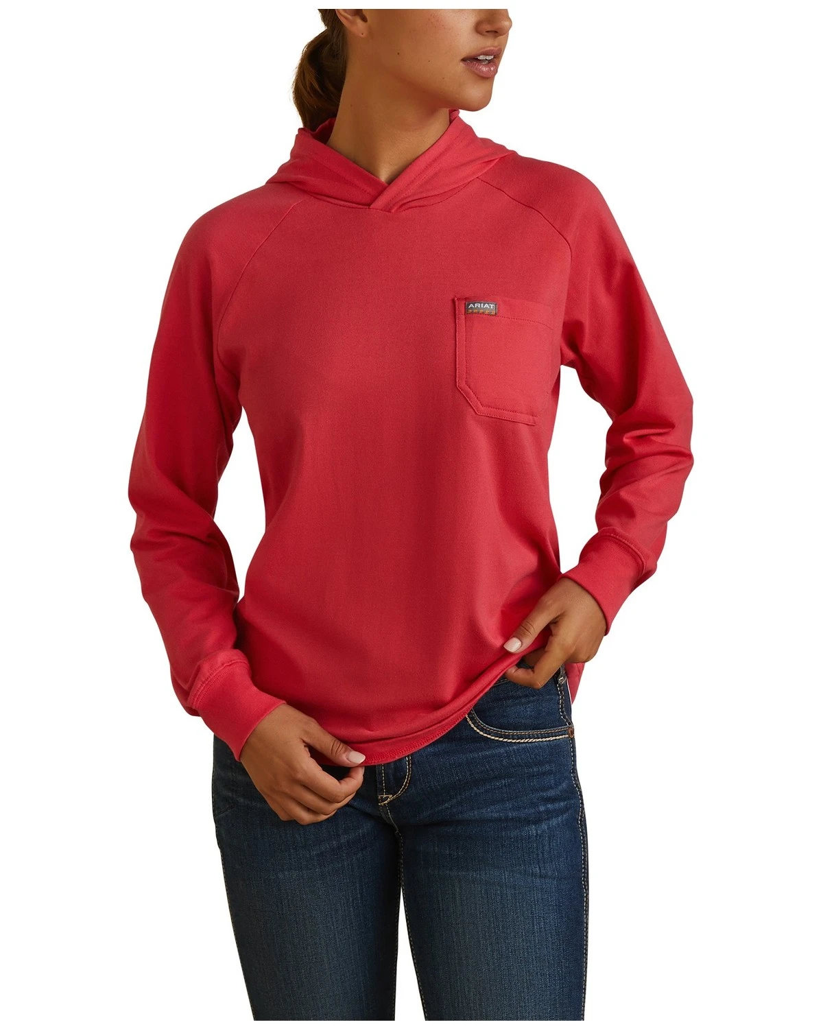 Ariat Women's Rebar CottonStrong Hooded T-Shirt 3 Ariat Women's Rebar CottonStrong Hooded T-Shirt
