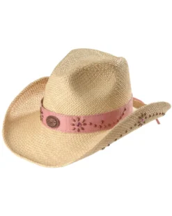 Bullhide Girls' Daughter Of The West Straw Cowgirl Hat